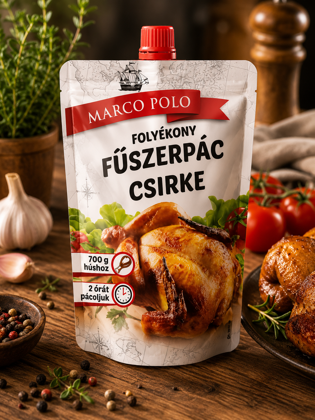 Thymos Marco Polo csirke fűszerpác 90g