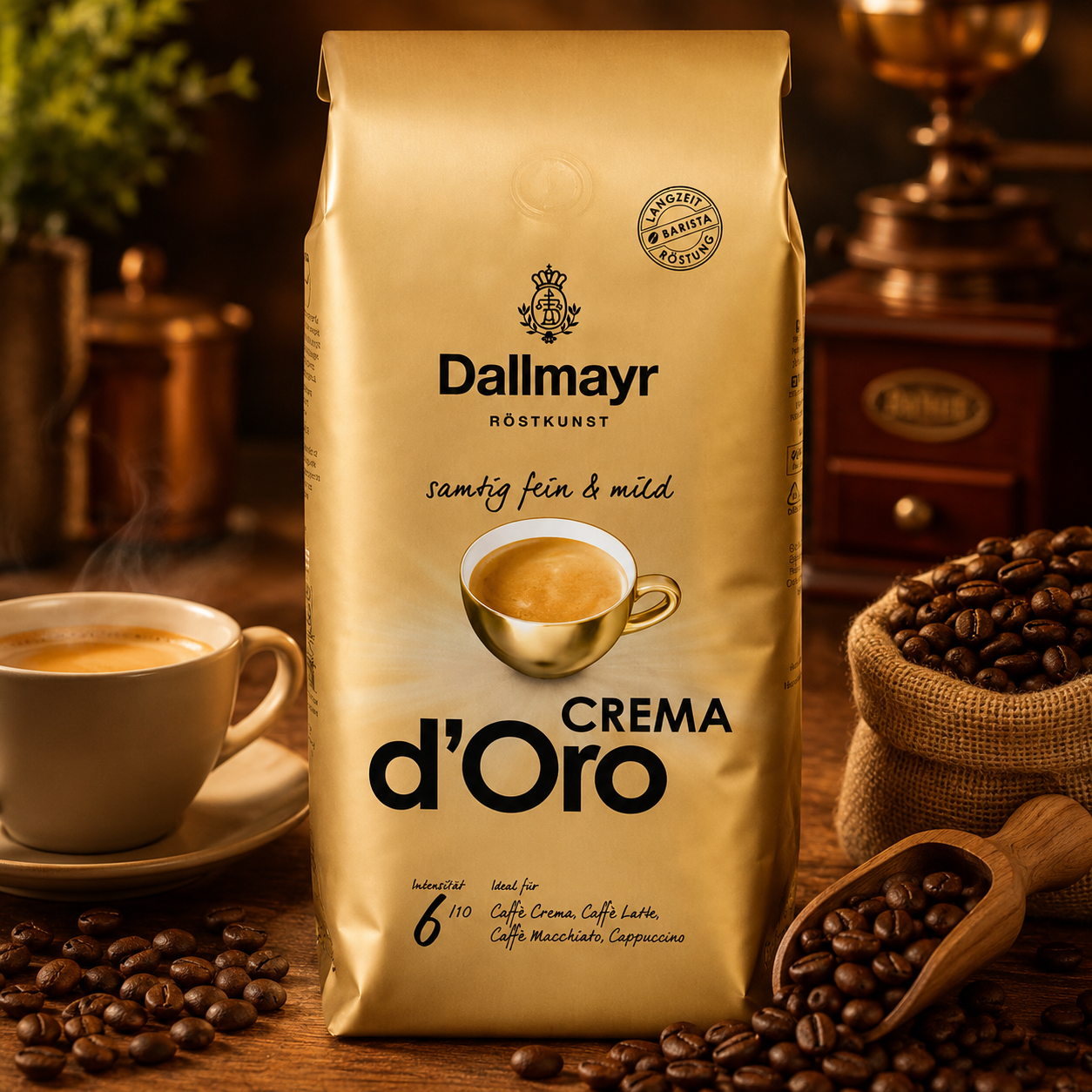 Dallmayr Crema d'Oro 1000 g szemes kávé