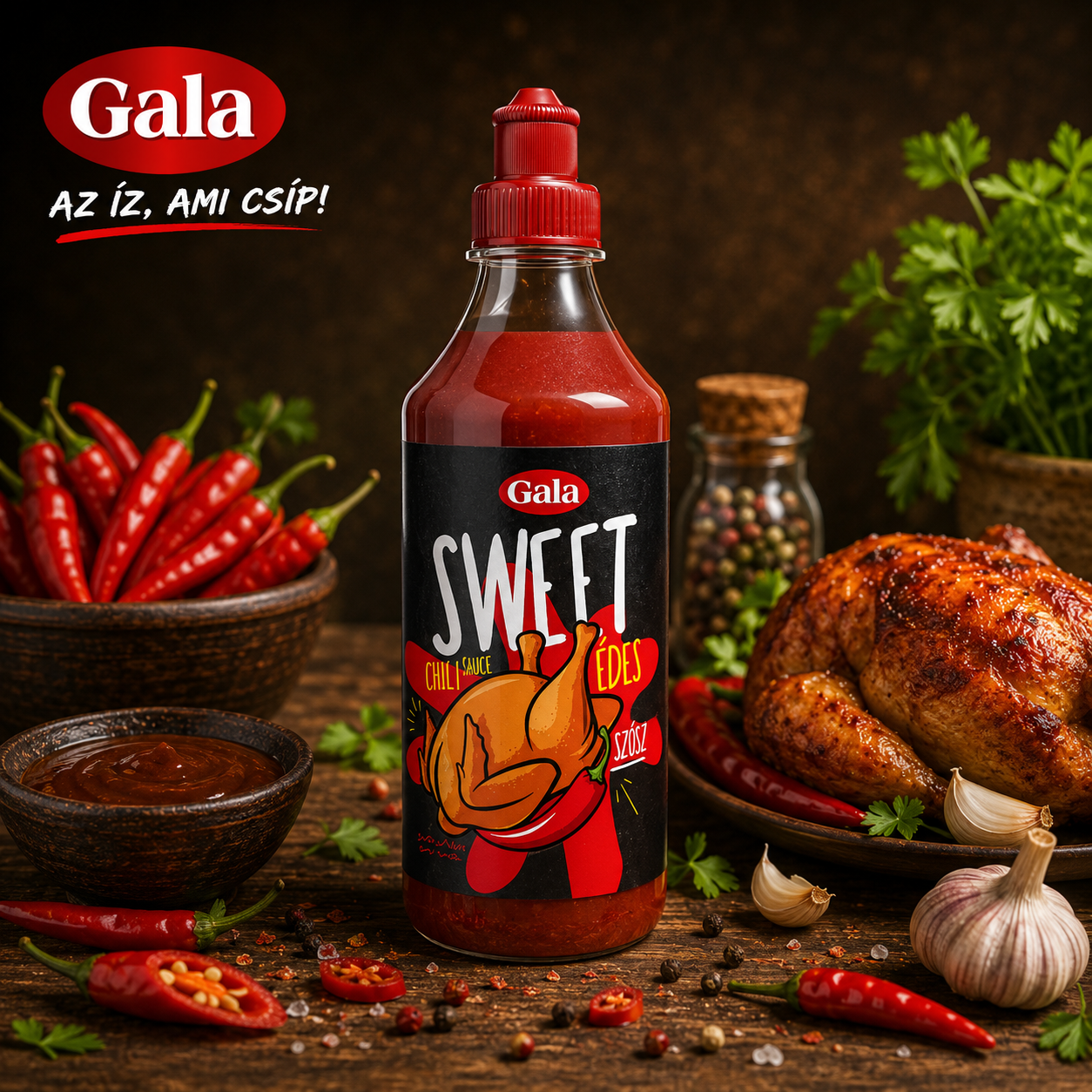 Gala édes chili szósz 500 ml