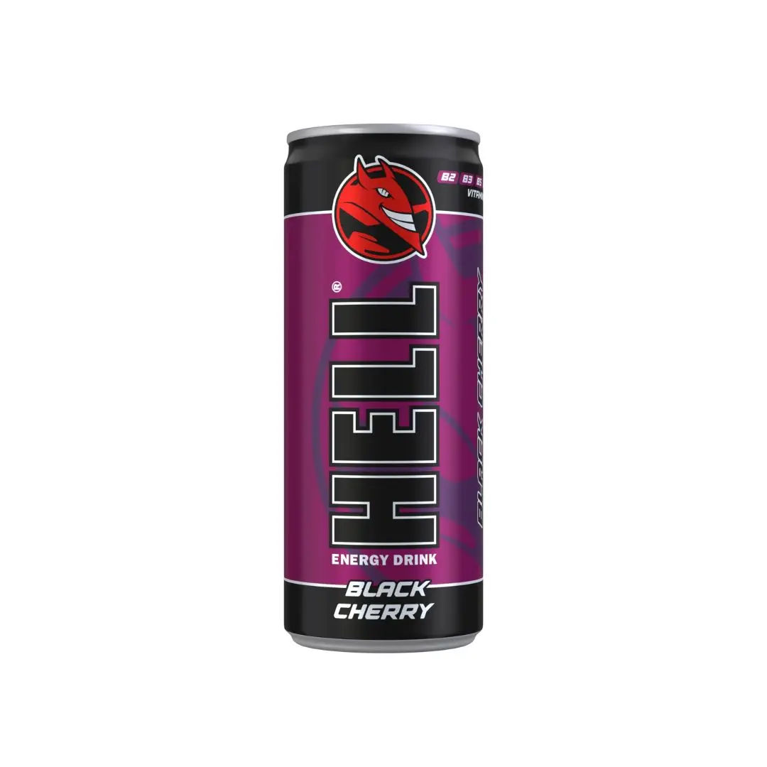 Hell Black Cherry energiaital - 250ml