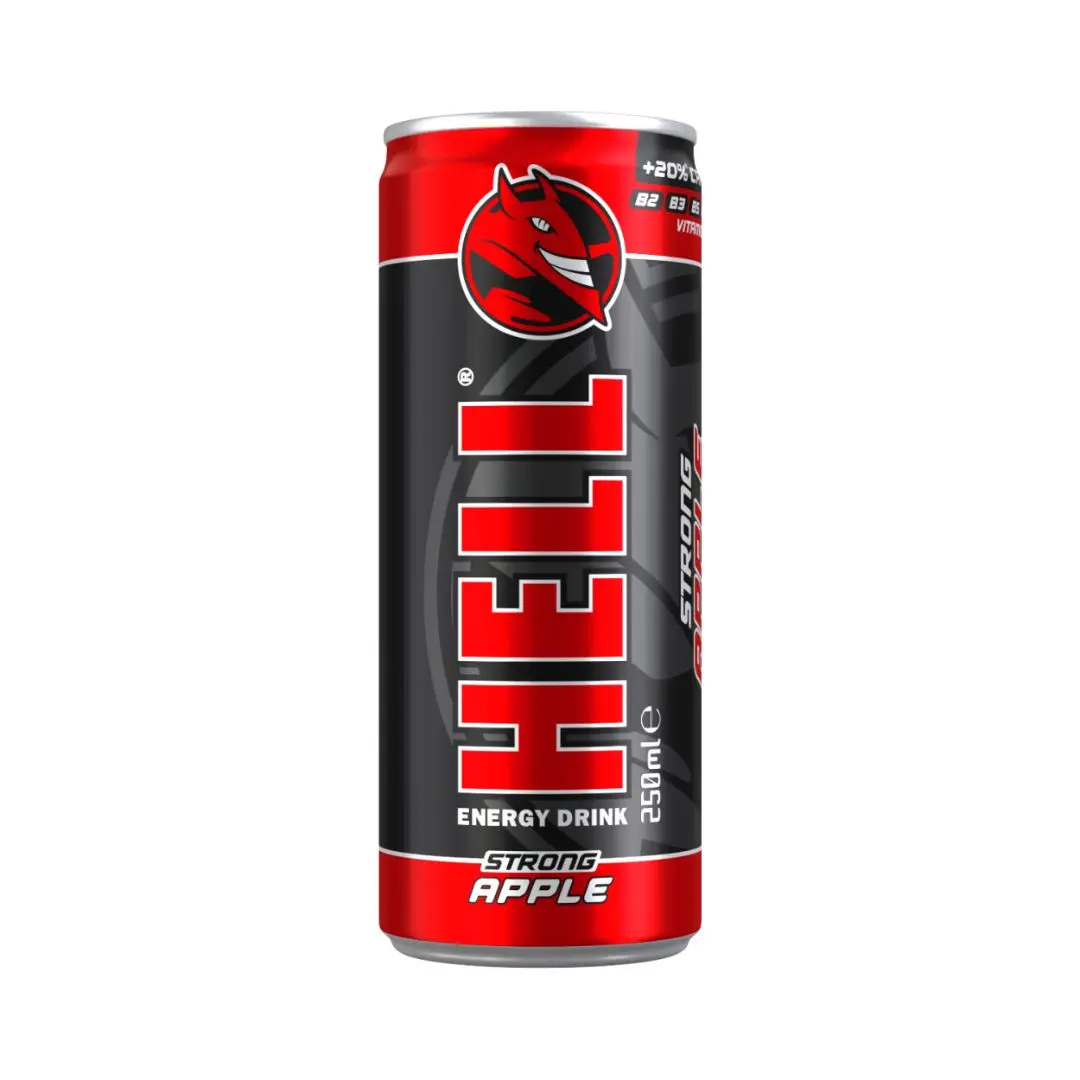 Hell Strong apple energiaital - 250 ml