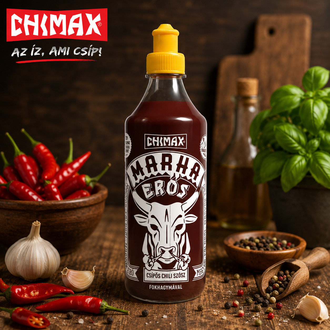 Chimax Fokhagymás chili szósz 500 ml