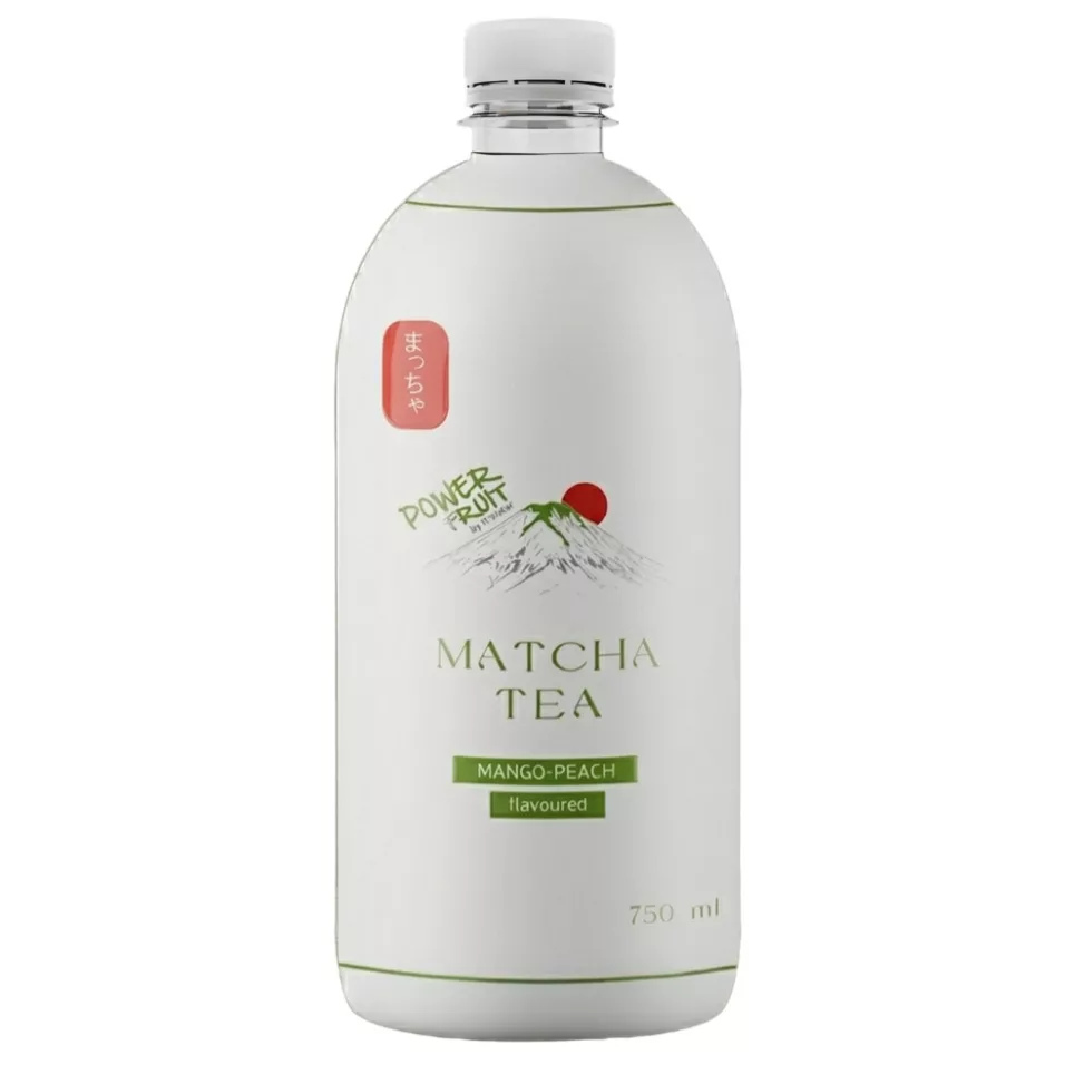 Power Fruit  Matcha Tea Mangó és Őszibarack ízű 750ml