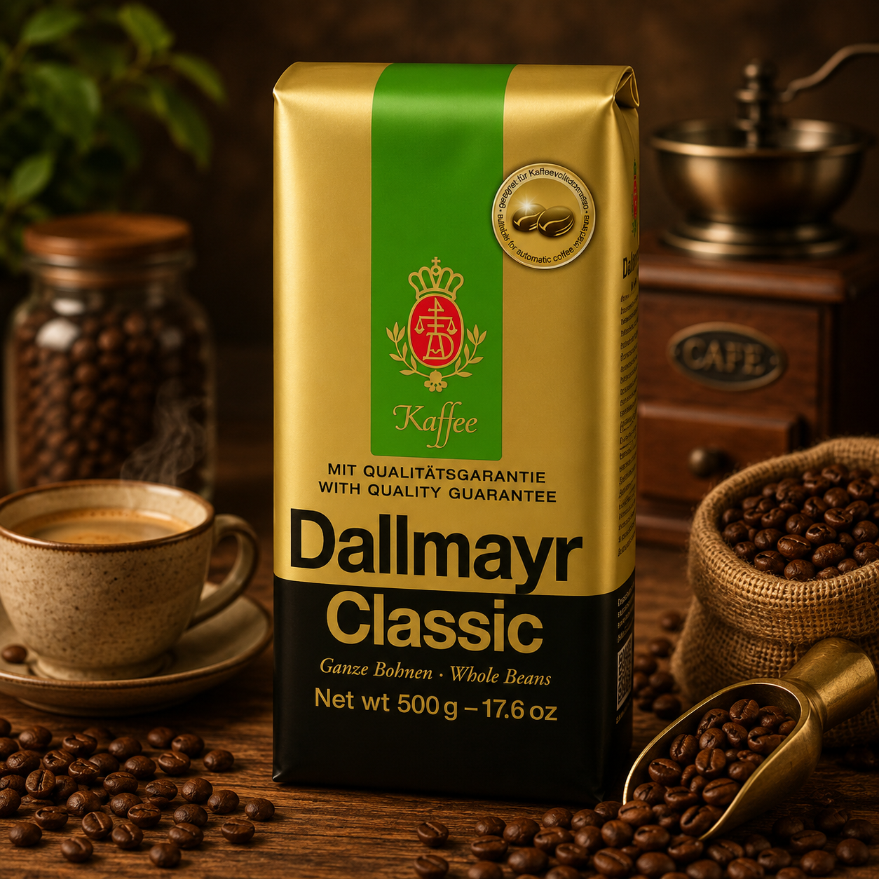 Dallmayr Classic 500 g szemes kávé