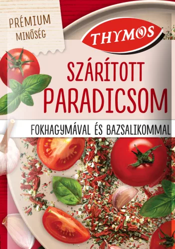 Thymos szárított paradicsom fokhagymával és bazsalikommal 15g