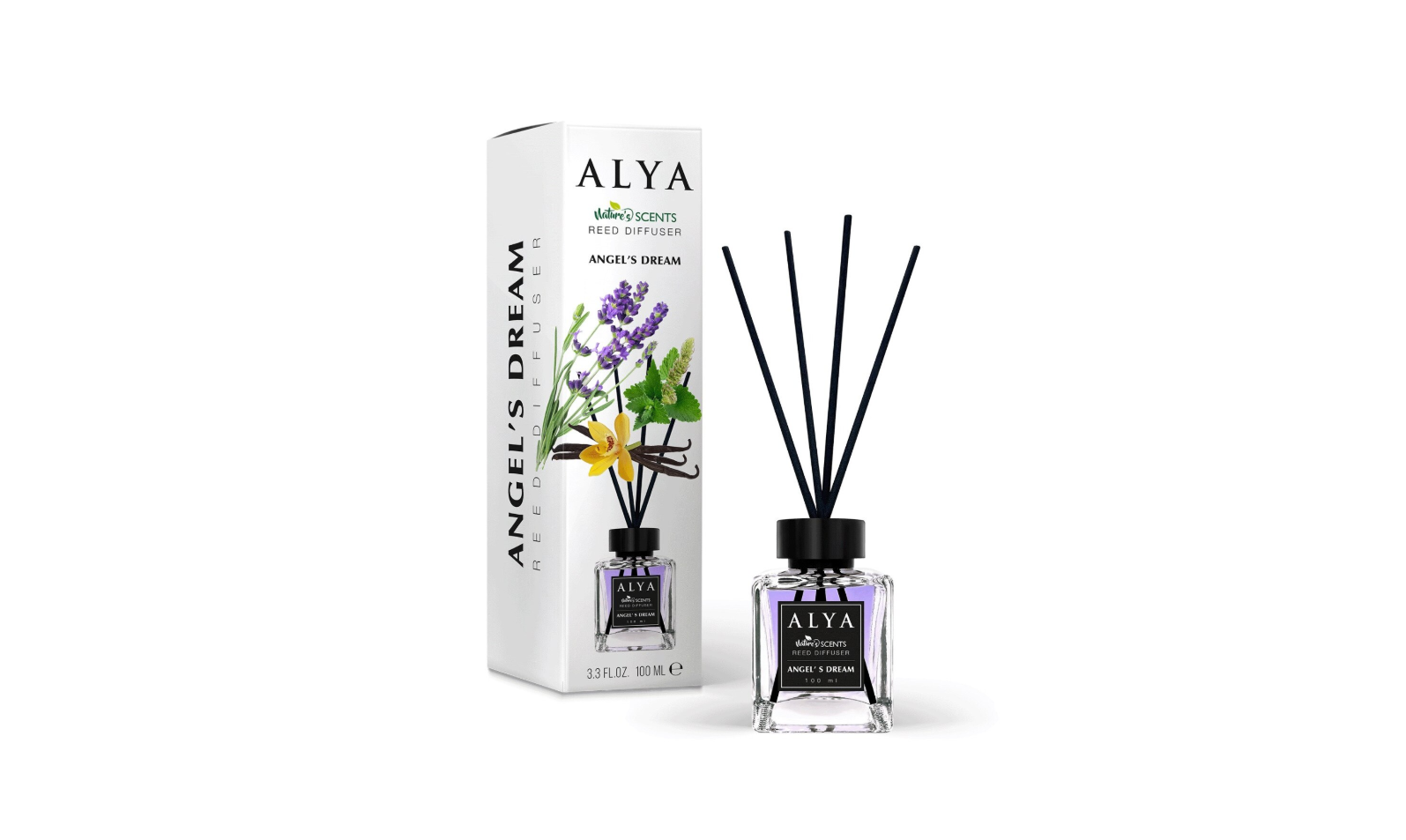 Alya Nature's Scents pálcás aroma diffúzor - Angel's dream