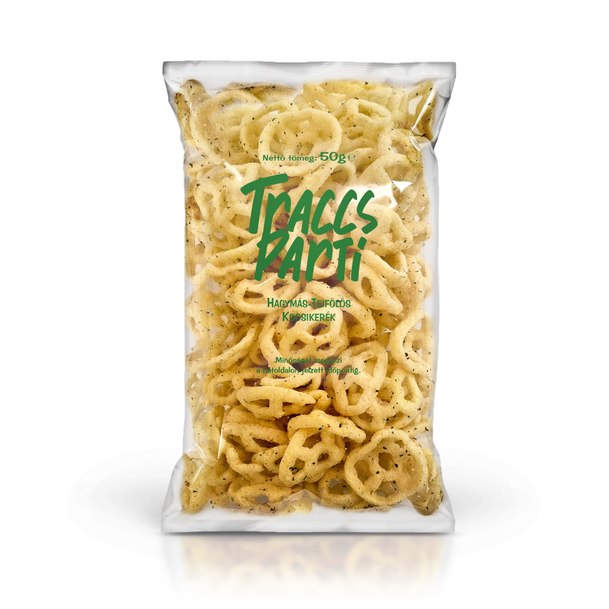 Traccs Parti Hagymás-tejfölös burgonyaszirom 50g