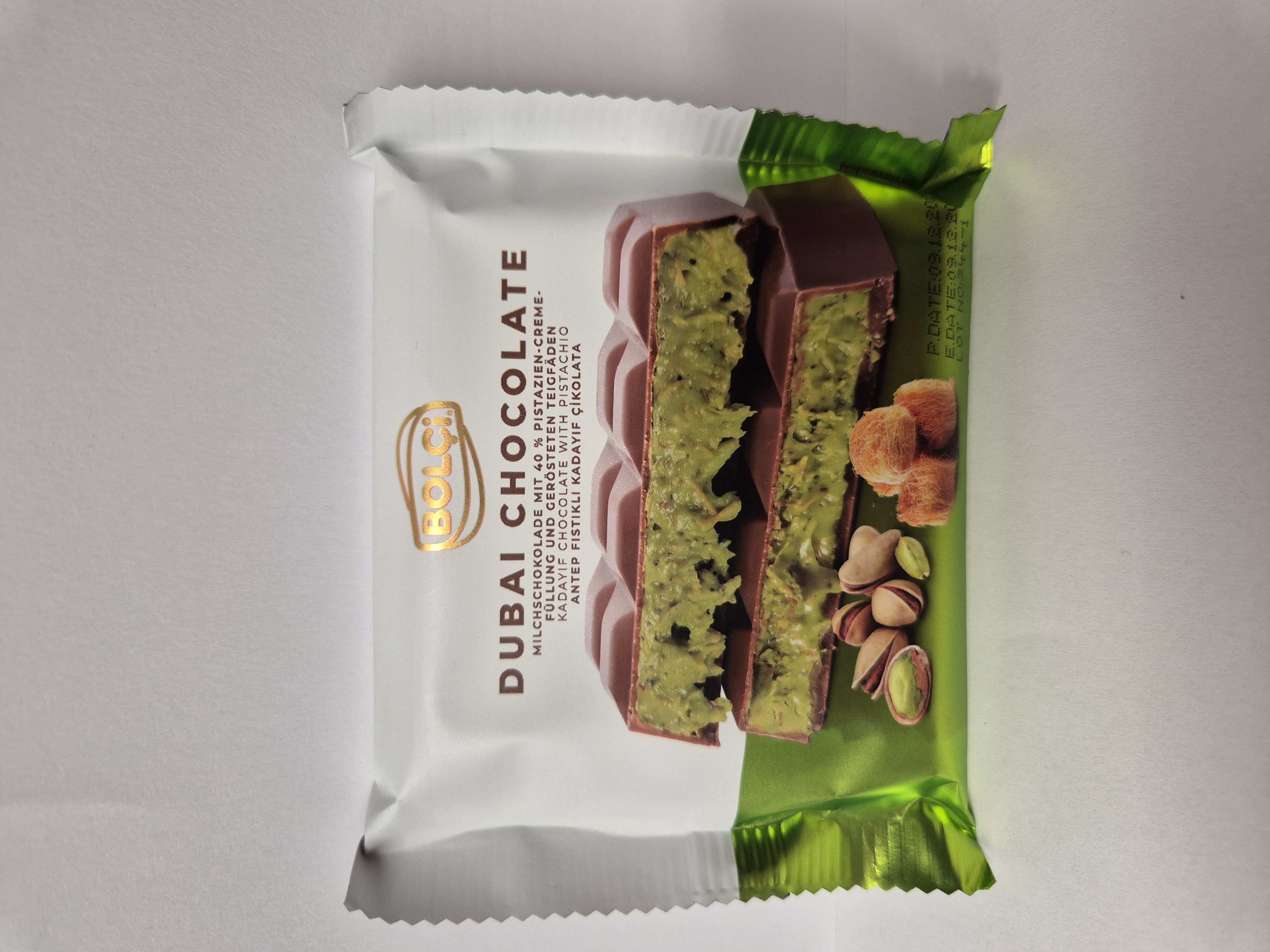 Bolci 100 g Dubai Csokoládé