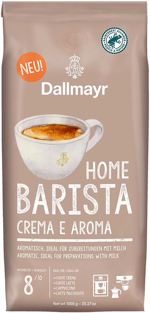 Dallmayr Home Barista Caffè Crema e Aroma 1000 g szemes kávé