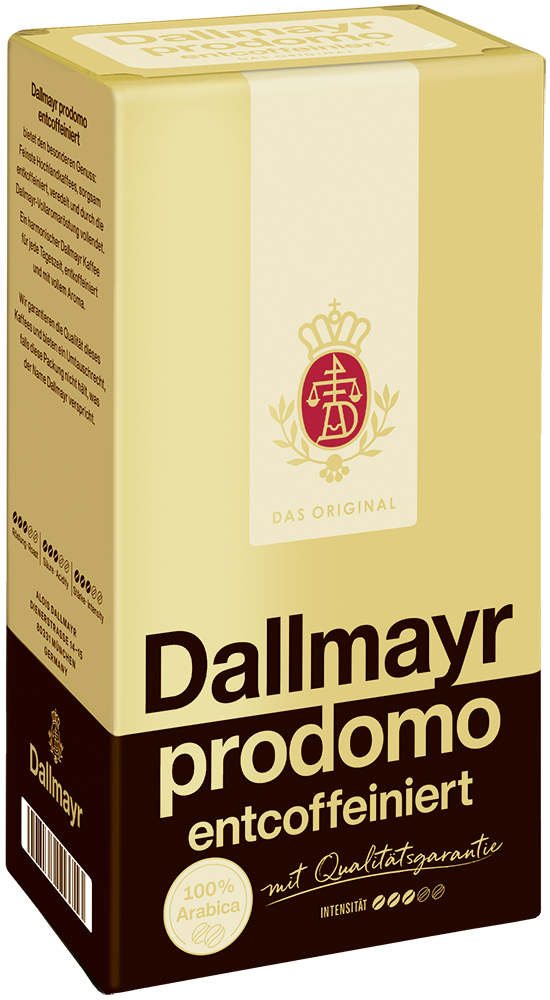 Dallmayr Prodomo koffeinmentes őrölt kávé 500 g