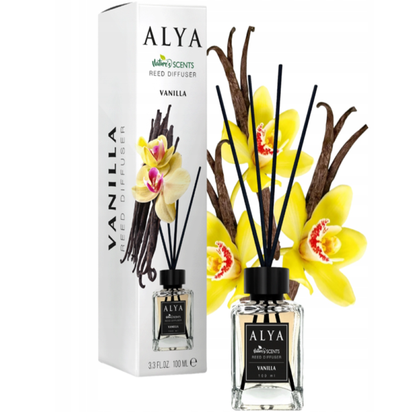 Alya Nature's Scents pálcás aroma diffúzor-Vanilla