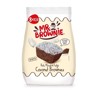 Mr. Brownie kókuszreszelékkel 200 g (8 × 25 g, zacskós)