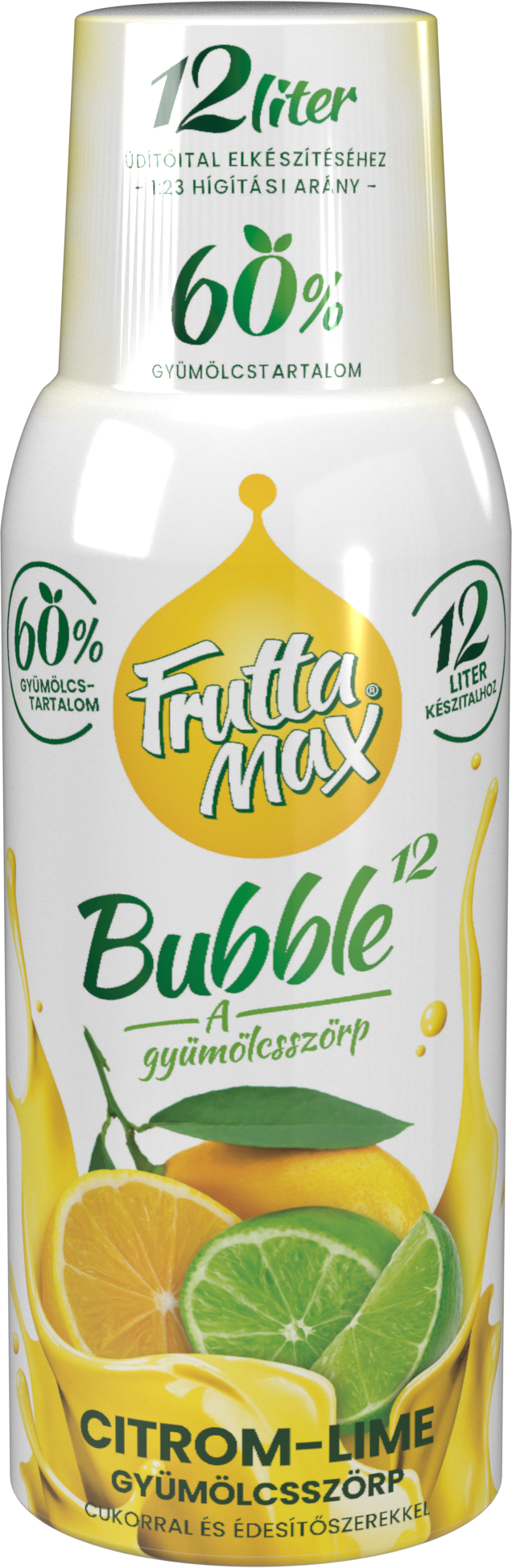 Citrom-lime ízű gyümölcsszörp