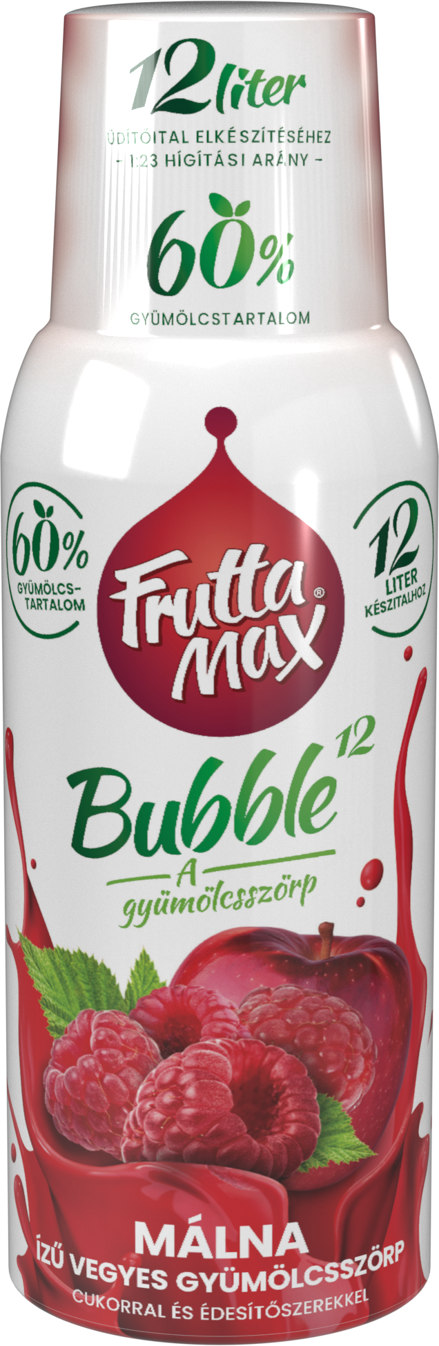 Málna ízű gyümölcsszörp