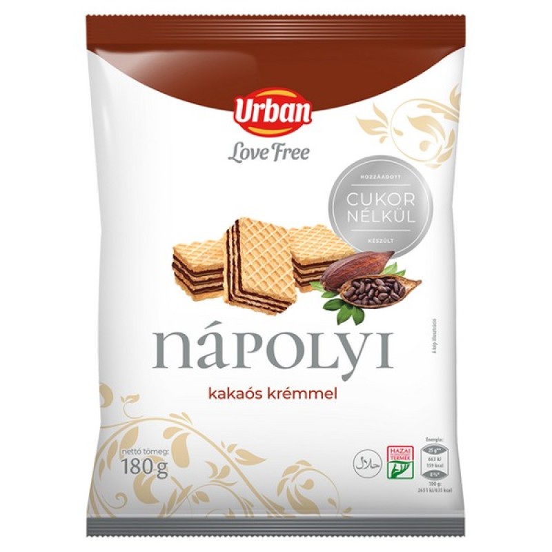groby urban love free kakaos kremmel toltott ostya 180g edesitoszerrel full