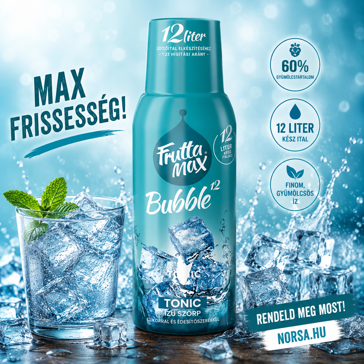 Tonic ízű szörp