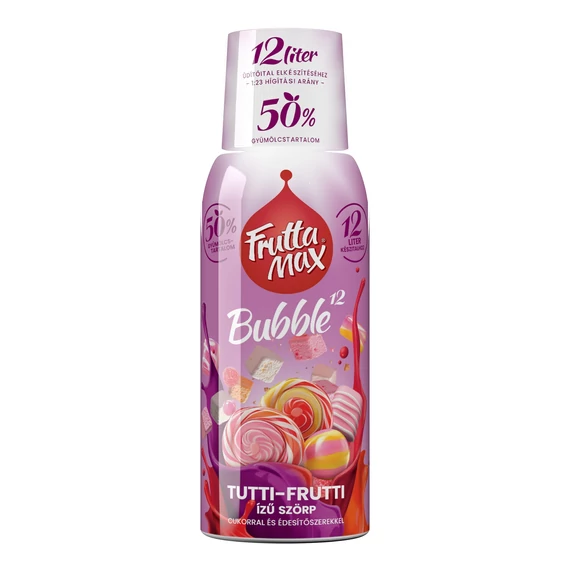 Tutti-frutti ízű szörp